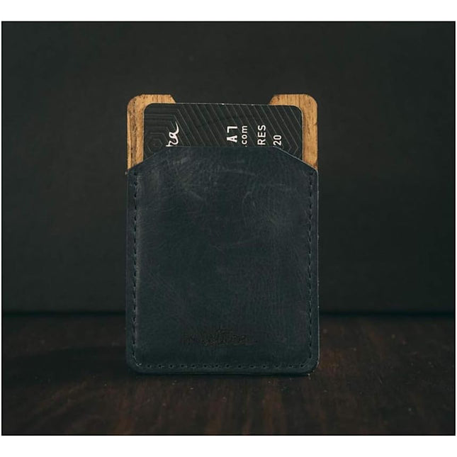 Mistura Leather Money Clip Cardholder (Black)
