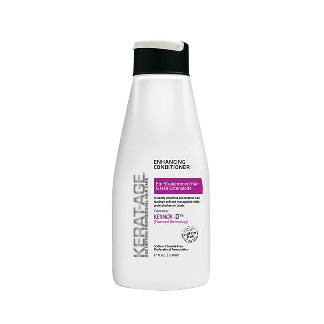 Keratage Kerat-age Enhancing Cabello alisado - Extensiones de cabello - Para todo tipo de cabello, productos sin sulfato (acondicionador)