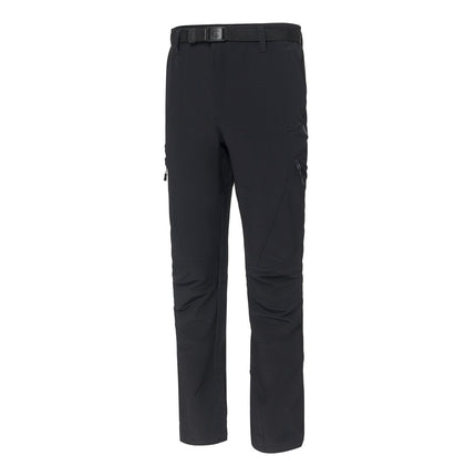 Izas Baltic Pantalones repelentes al agua Mount-Stretch para hombre (grande, negro/negro)