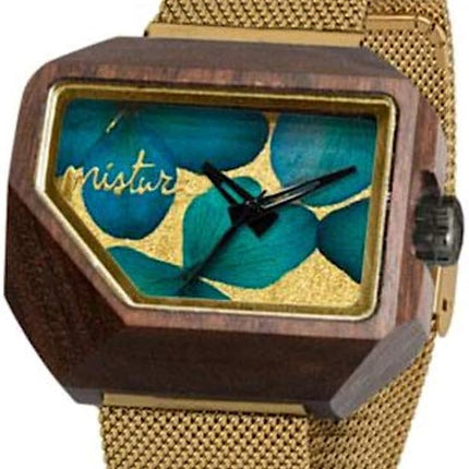 Mistura Handmade Wooden Watches with Real Flowers