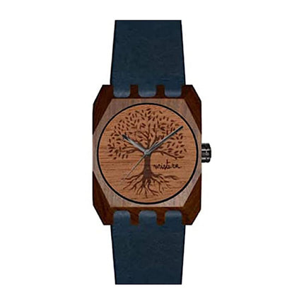 Mistura Volkano Handmade Watches.Assorted Styles (Navy Black Flowers)
