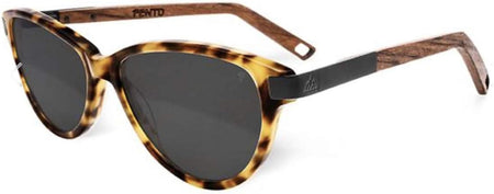 Fento Lega  Acetate and wooden Sunglasses. Assorted Styles (Black, Amber/Wengue)