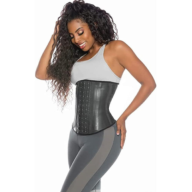 Latex waist band. Black (Black, L)