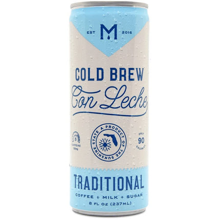 Café HECHO Tradicional Cold Brew Con Leche.
