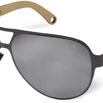 Fento Kaveli Design Handmade Metal Wood Sunglasses. Assorted Styles (Silver, Ash)