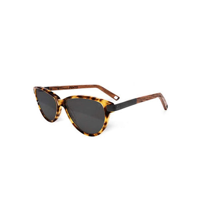 Fento Lega  Acetate and wooden Sunglasses. Assorted Styles (Black, Amber/Wengue)
