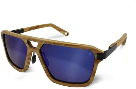 Fento Legend Handmade Wooden Sunglasses. Assorted Styles (Blue, Ash)