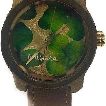 Relojes de Madera Mistura, Marco Design, Relojes, Colección Sante Elena (Marrón Verde)