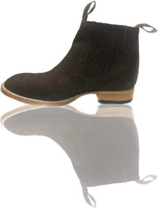 ARAGON CHELSEA BOOTS, Ankle Leather Boots, Men’s Boots. 101 MODEL. (US MEN 9, CHOCOLATE)