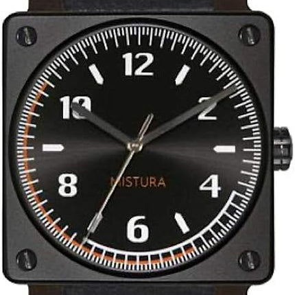 Mistura M35 Wooden Watch, Handmade Watch (Black Black)