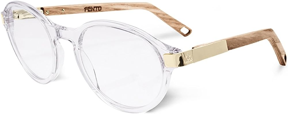 GAFAS DE SOL FENTO DE ACETATO LINCOLN (Transparente, Transparente)