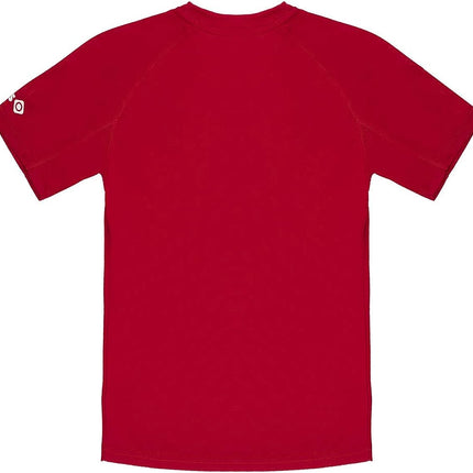 Camiseta Técnica Hombre Izas Creus II de Manga Corta Tejido Tecnología Dry y Coolspeed. 100% poliéster. Rojo