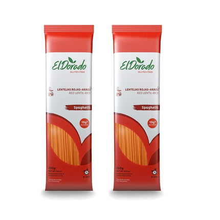 Red Lentil Pasta, Elbows and Spaghetti,