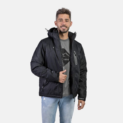 Izas Naluns Chaqueta de escalada en roca,Negro,MediumUS/CA,LargeEU