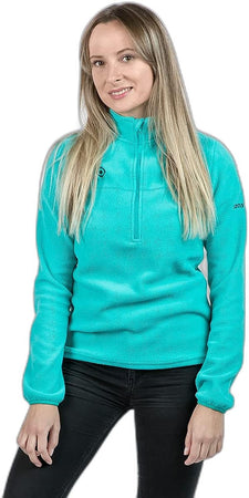 Izas Women’s Sutton Sweat Jacket SweatShirt Assorted Colors (Ceramic, Large)
