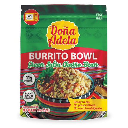 Doña Adela Burrito bowls