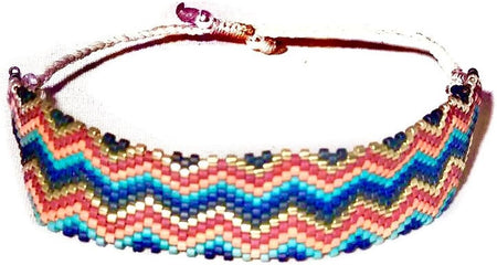 Serendipia Miyuki Braided Handmade Bracelet, Colorful One size Fashion Accesorie (Multicolor)