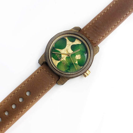 Mistura Wooden Watches, Marco Design, Watches, Sante Elena Collection (Brown Green)