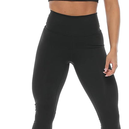 PRECISSA Sport Leggings for Woman. Assorted Colors. (as1, Alpha, m, Regular, Regular, Black)