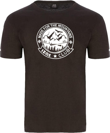 Izas Zurich Camiseta de manga corta para hombre, ropa deportiva (negro, grande)