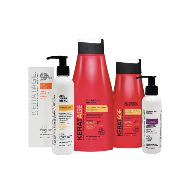 Tratamiento Keratage Blow Dry (TRATAMIENTO PARA EL CONTROL DE rizos)