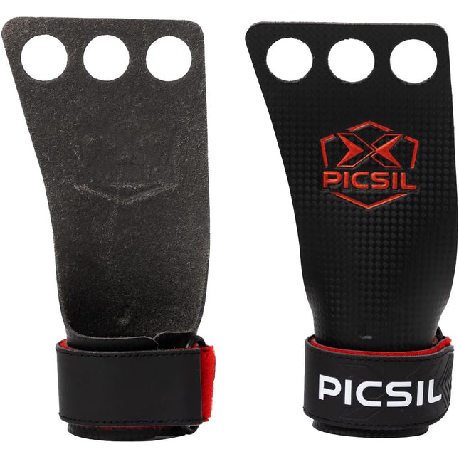 PICSIL RX Grips - Carbon Hand Grips for Cross Training