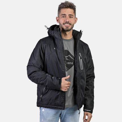 Izas Naluns Chaqueta de escalada en roca,Negro,MediumUS/CA,LargeEU