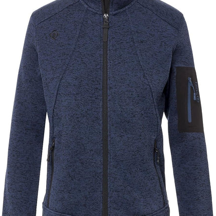 Izas Dimasa Women's Full Zip Knit Fleece Sweatshirt (X-Large, Blue Moon)