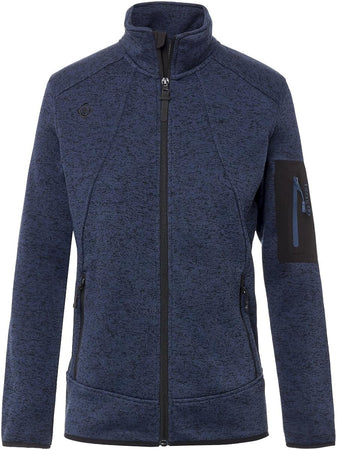 Izas Dimasa Women's Full Zip Knit Fleece Sweatshirt (X-Large, Blue Moon)