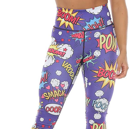 PRECISSA Sport Leggings for Women. Assorted Styles. (as1, Alpha, m, Regular, Regular, Boom)