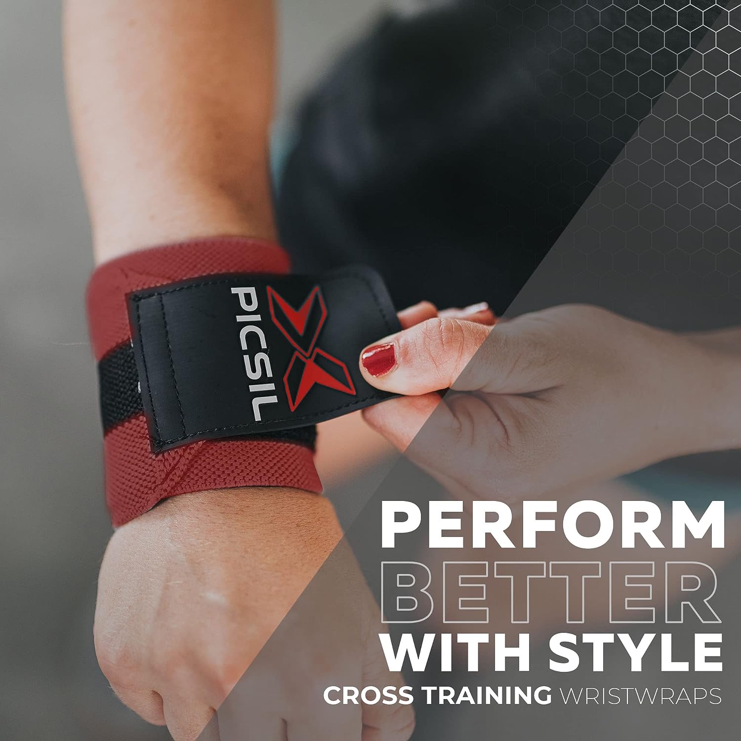 PICSIL Wrist Wraps with Double Fabric Fastener – Myworldmarket
