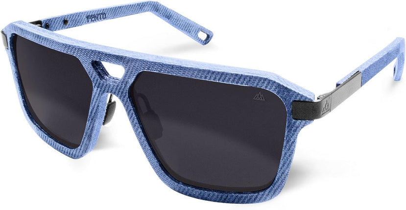 GAFAS DE SOL DE MADERA Fento LEGEND (Denim, Gris)