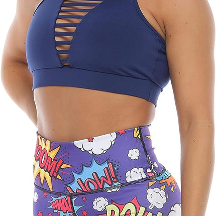 PRECISSA Sport Leggings for Women. Assorted Styles. (as1, Alpha, m, Regular, Regular, Boom)