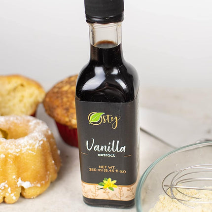 Osty Extracto de Vainilla Ingredientes 100% Naturales y Orgánicos 250 ml y 500 ml. (250ml)