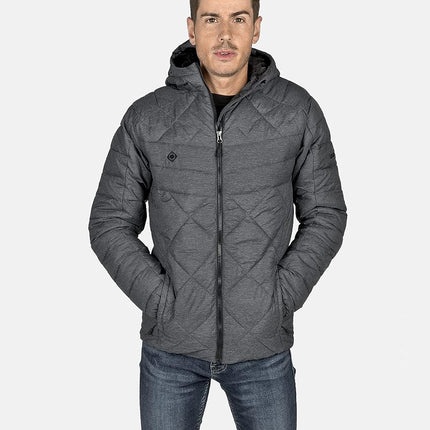 Izas Andes Men's Hooded Mount-Loft Padded Jacket